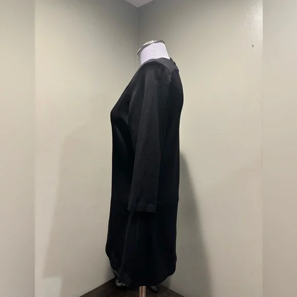 NWOT Willi Smith Women’s Black, Cotton/Spandex Top. Size Large - Picture 4 of 5